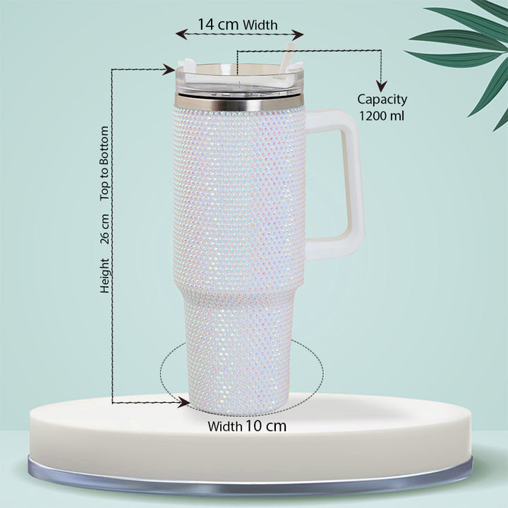 Rhiney Shiney Stainless Steel Tumbler