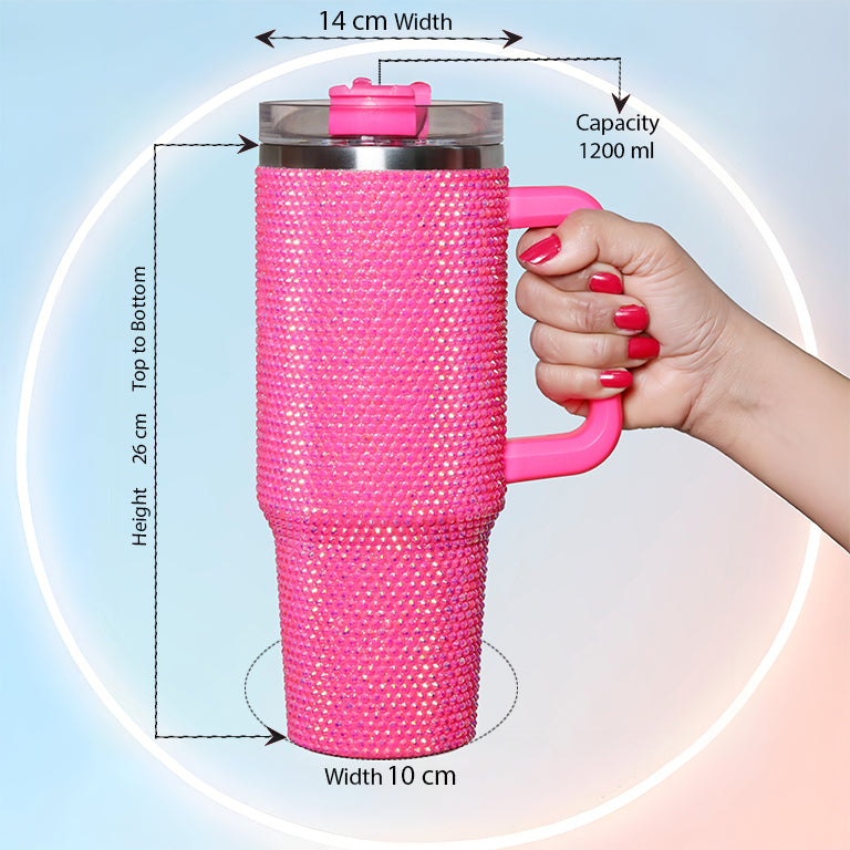 Rhiney Shiney Stainless Steel Tumbler